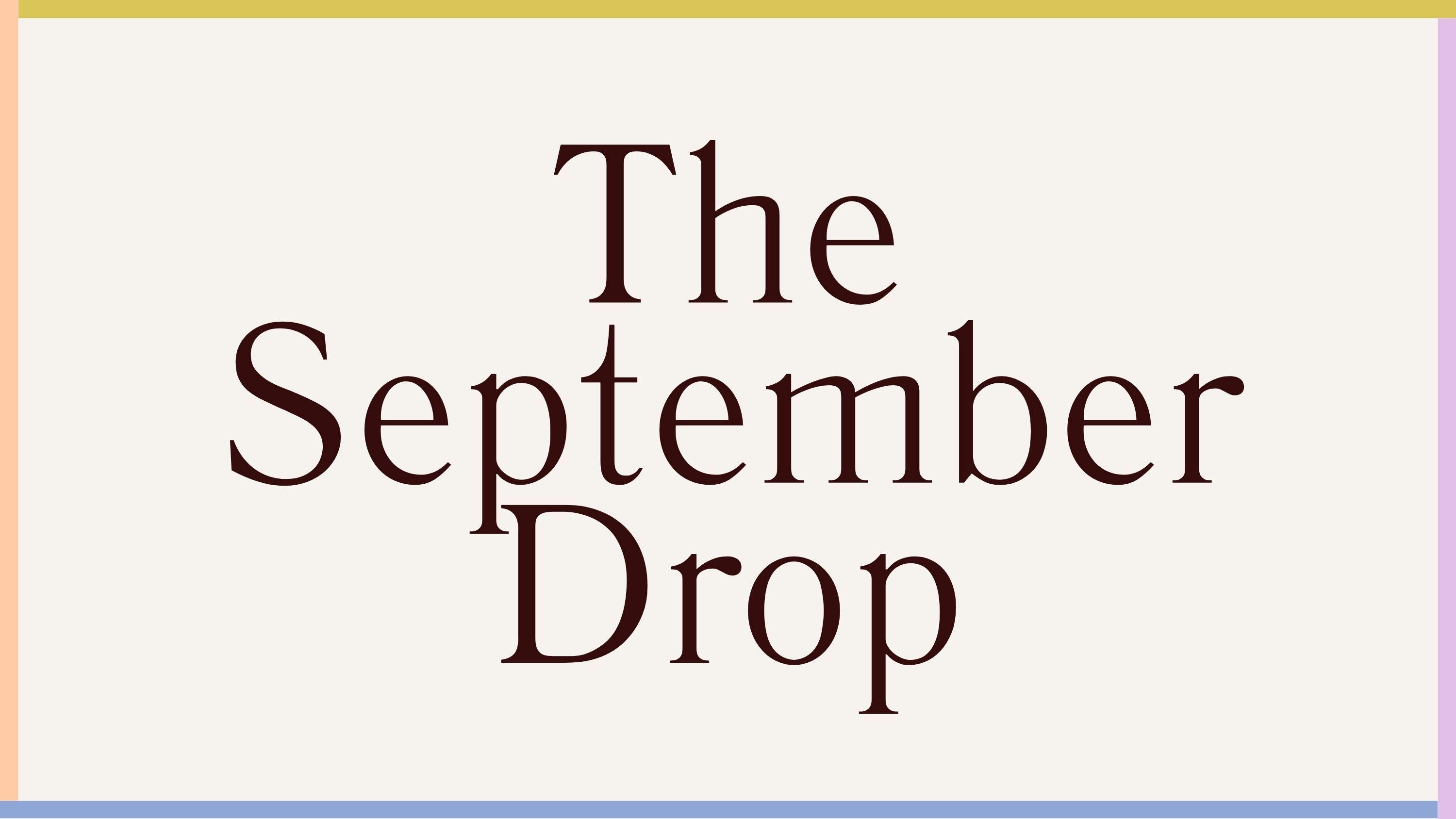 The September Drop